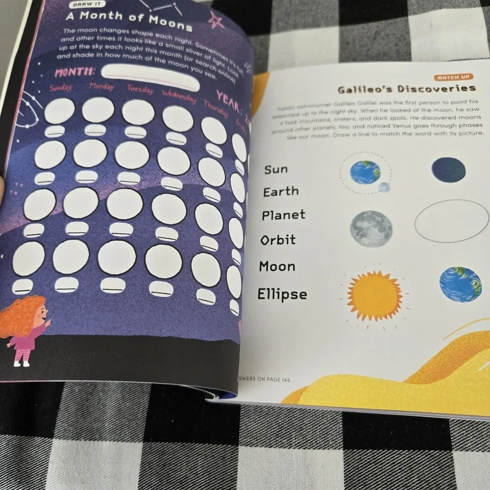 Astronomy Activity Book for Kids: 100+ Fun Ways To Learn Space Stargazing